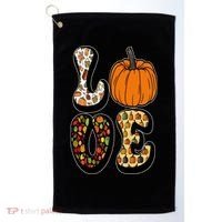 Love Halloween Pumpkin Cute Golf Towel thumb 0