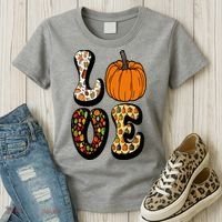 Love Halloween Pumpkin Cute Women's T-Shirt thumb 3