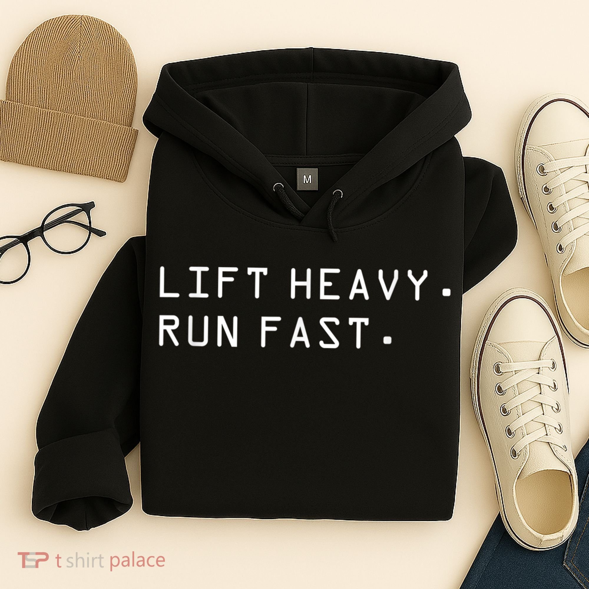 Lift Heavy Run Fast Hoodie