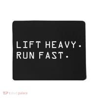Lift Heavy Run Fast Mousepad thumb 0