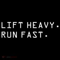 Lift Heavy Run Fast Ornament thumb 1