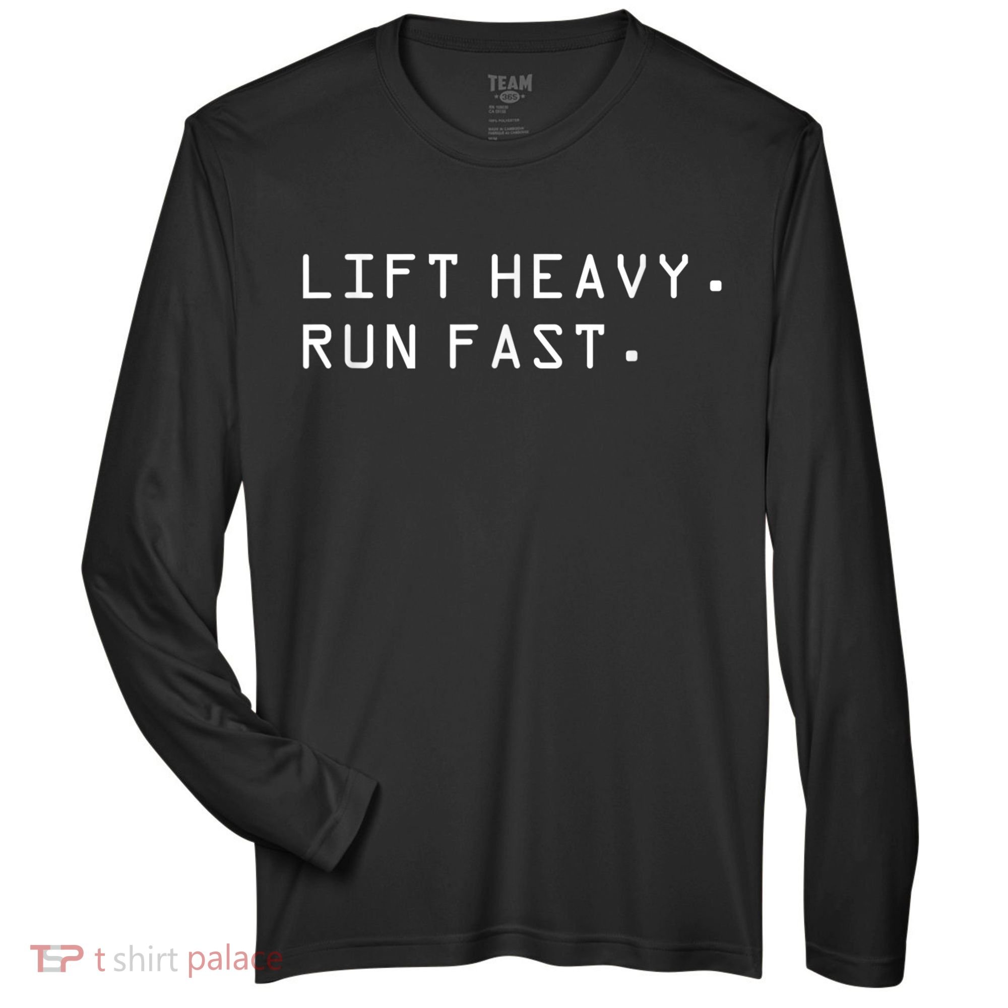 Lift Heavy Run Fast Zone Performance Long-Sleeve T-Shirt