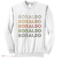 Love Heart R.O.N.A.L.D.O Grunge Style Black R.O.N.A.L.Do Sweatshirt thumb 0