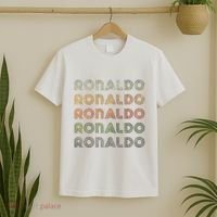 Love Heart R.O.N.A.L.D.O Grunge Style Black R.O.N.A.L.Do T-Shirt thumb 2
