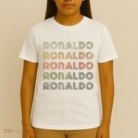 Love Heart R.O.N.A.L.D.O Grunge Style Black R.O.N.A.L.Do T-Shirt thumb 4