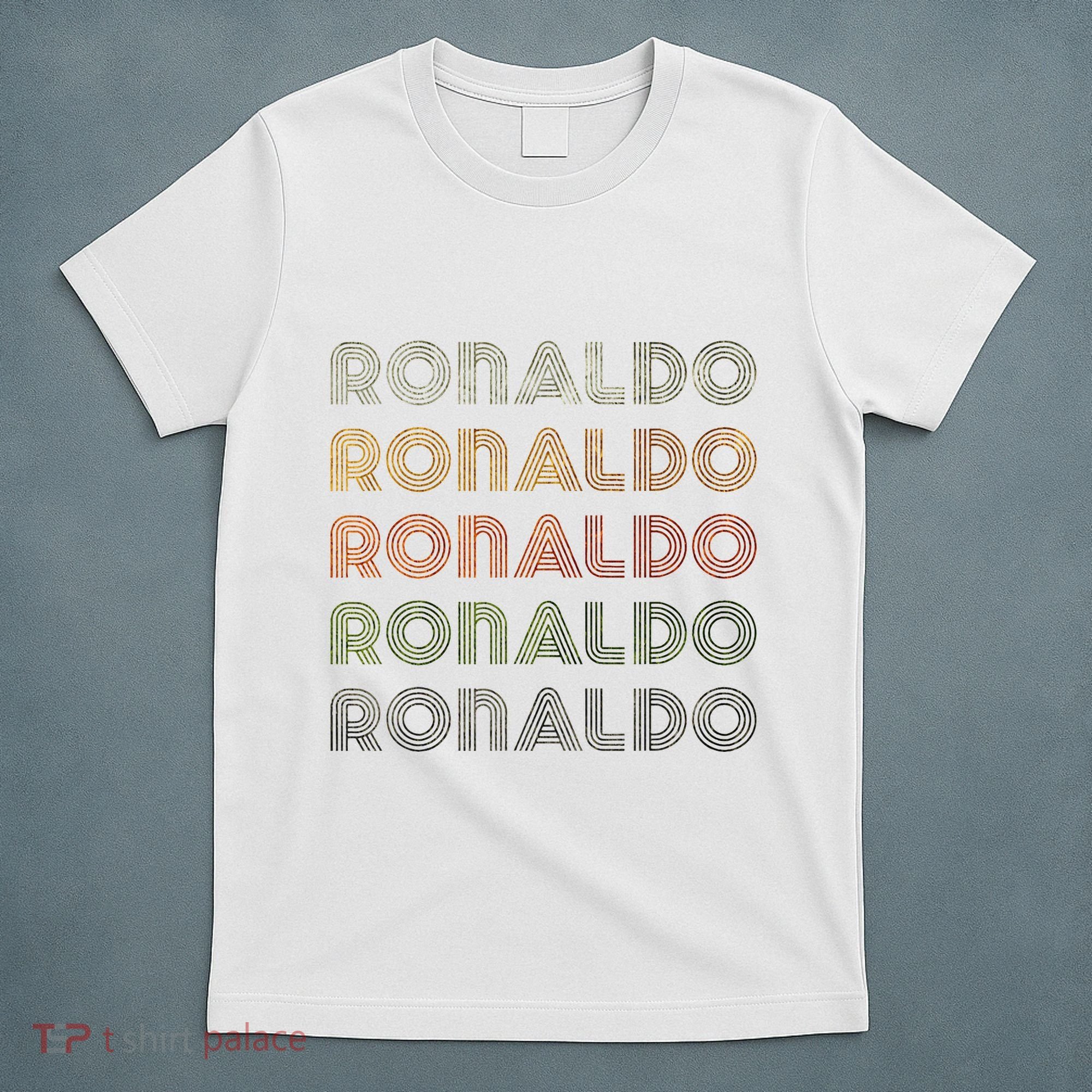 Love Heart R.O.N.A.L.D.O Grunge Style Black R.O.N.A.L.Do T-Shirt