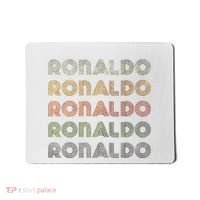Love Heart R.O.N.A.L.D.O Grunge Style Black R.O.N.A.L.Do Mousepad thumb 0