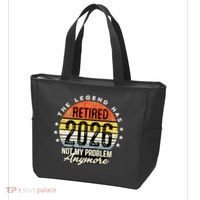 Legend Has Retired 2026 Not My Problem Anymore Retirement Gift Tote Bag thumb 3