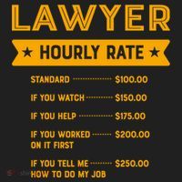 Lawyer Hourly Rate Labour Day Attorney Workers Day Great Gift Women's Sweatshirt thumb 2