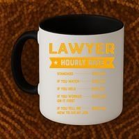 Lawyer Hourly Rate Labour Day Attorney Workers Day Great Gift Coffee Mug thumb 2
