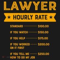 Lawyer Hourly Rate Labour Day Attorney Workers Day Great Gift Women's Hoodie thumb 2