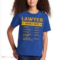 Lawyer Hourly Rate Labour Day Attorney Workers Day Great Gift Kids T-Shirt thumb 2