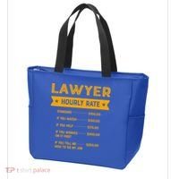 Lawyer Hourly Rate Labour Day Attorney Workers Day Great Gift Tote Bag thumb 3
