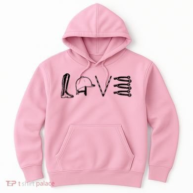 Love Horseback Riding Hoodie