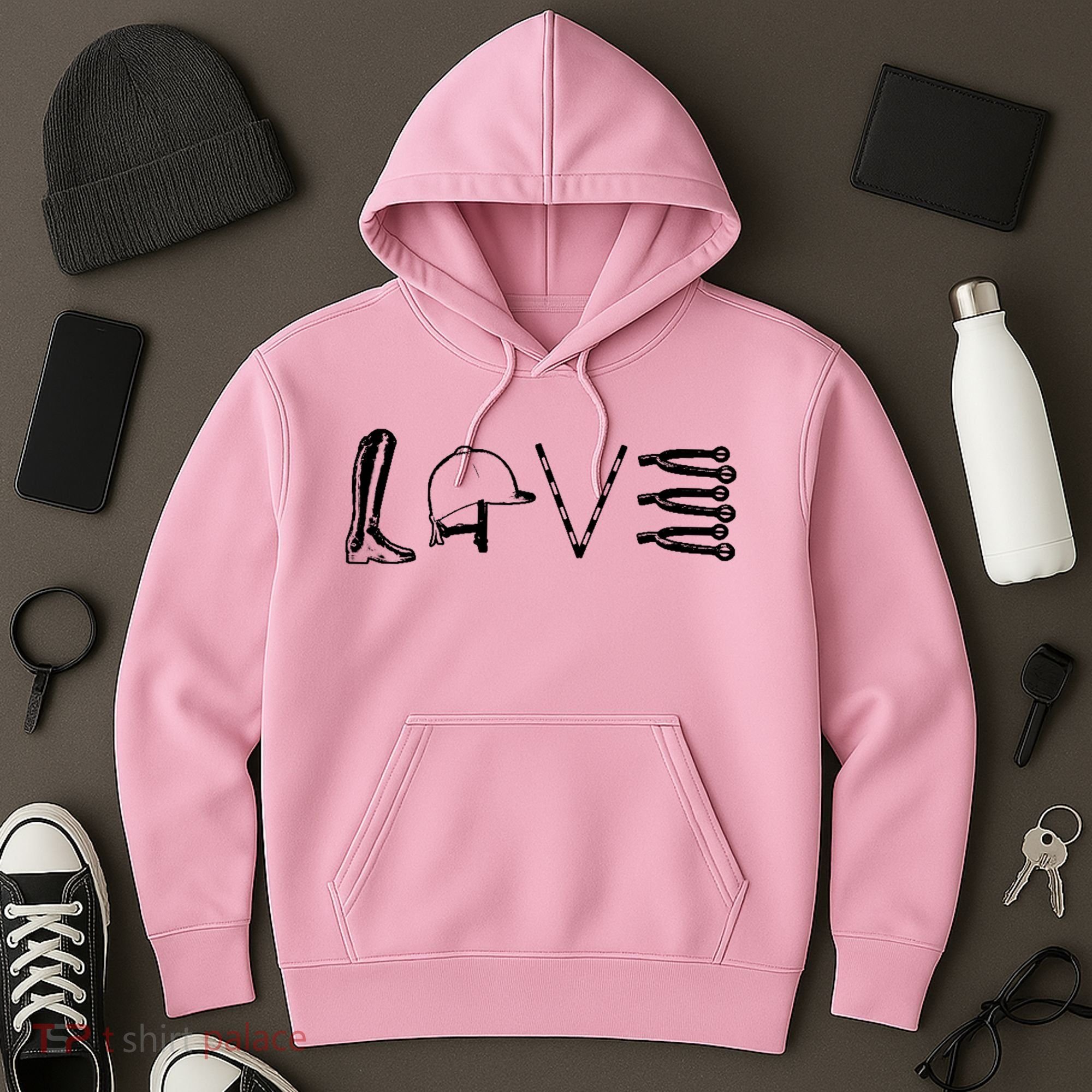 Love Horseback Riding Hoodie
