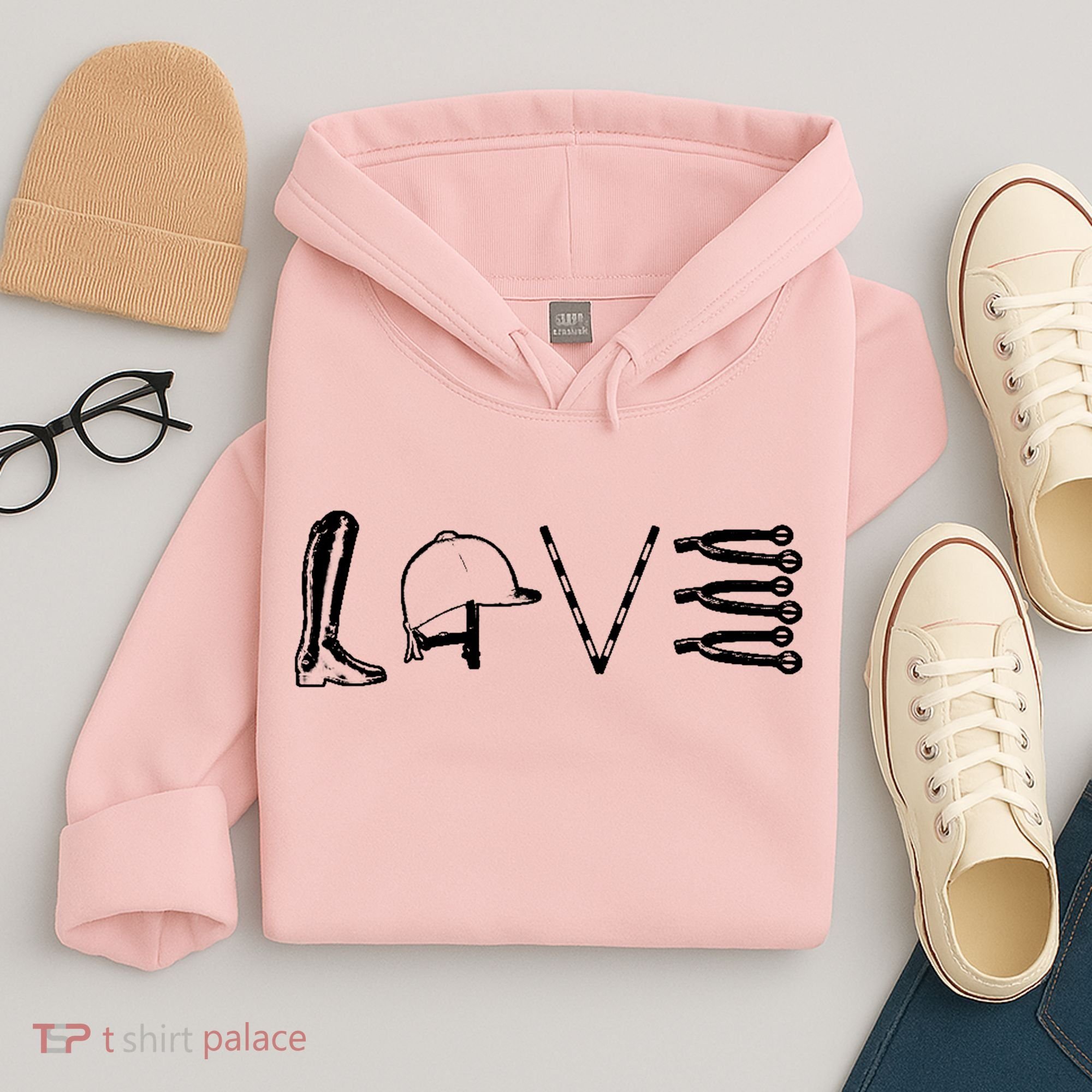 Love Horseback Riding Hoodie