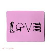 Love Horseback Riding Mousepad thumb 0