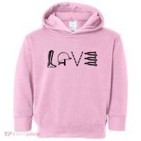 Love Horseback Riding Toddler Hoodie thumb 0