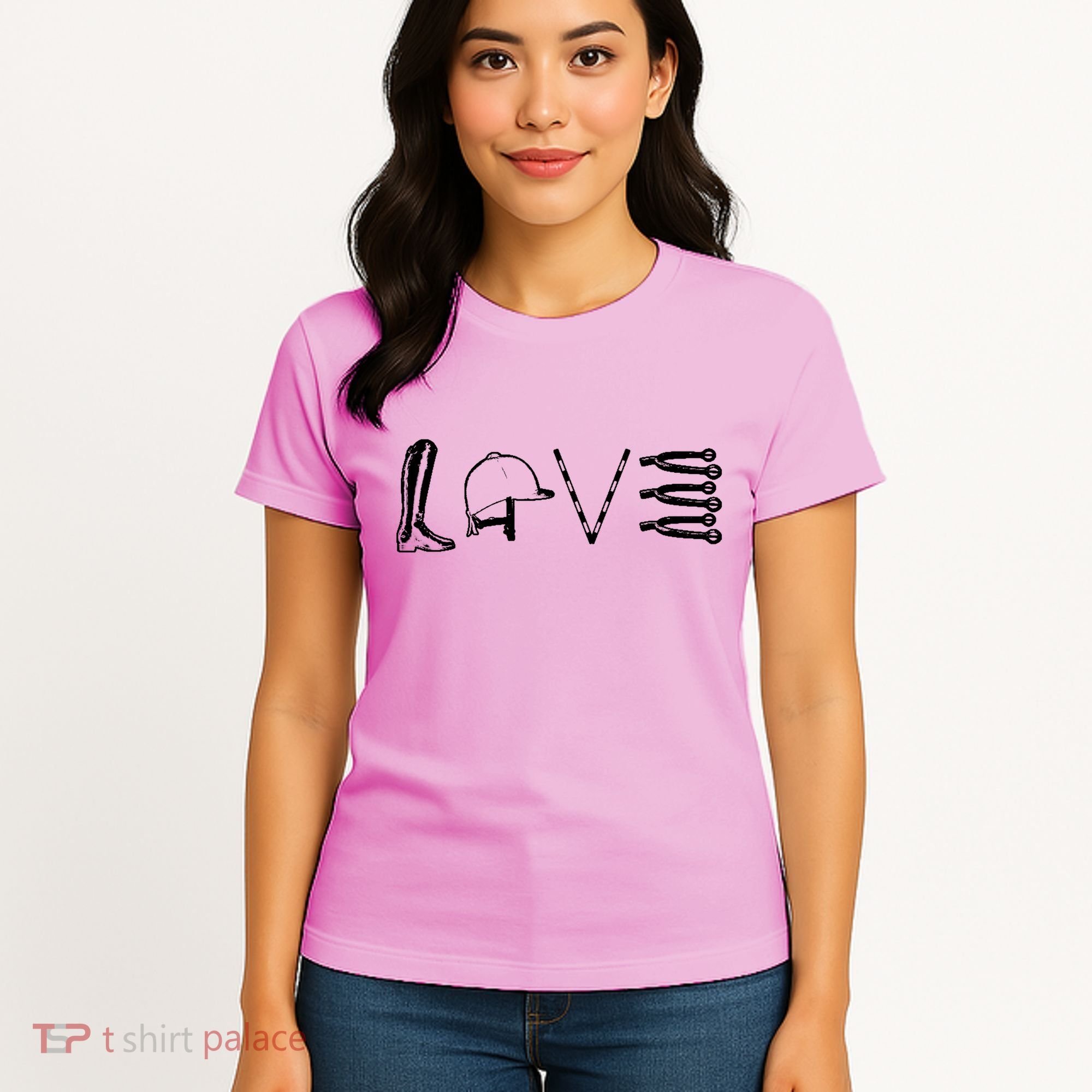 Love Horseback Riding Women's T-Shirt