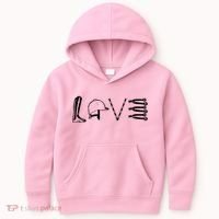 Love Horseback Riding Kids Hoodie thumb 0
