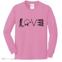 Love Horseback Riding Kids Long Sleeve Shirt thumb 0