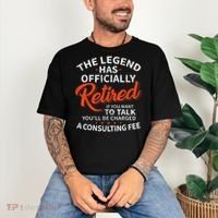 Legend Has Retired Men S Party Comfort Colors T-Shirt thumb 3