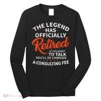 Legend Has Retired Men S Party Long Sleeve Shirt thumb 0