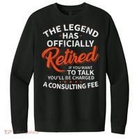 Legend Has Retired Men S Party V.I.T. Fleece Crew Sweatshirt thumb 0