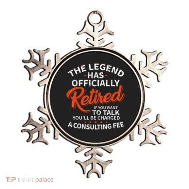 Legend Has Retired Men S Party Ornament