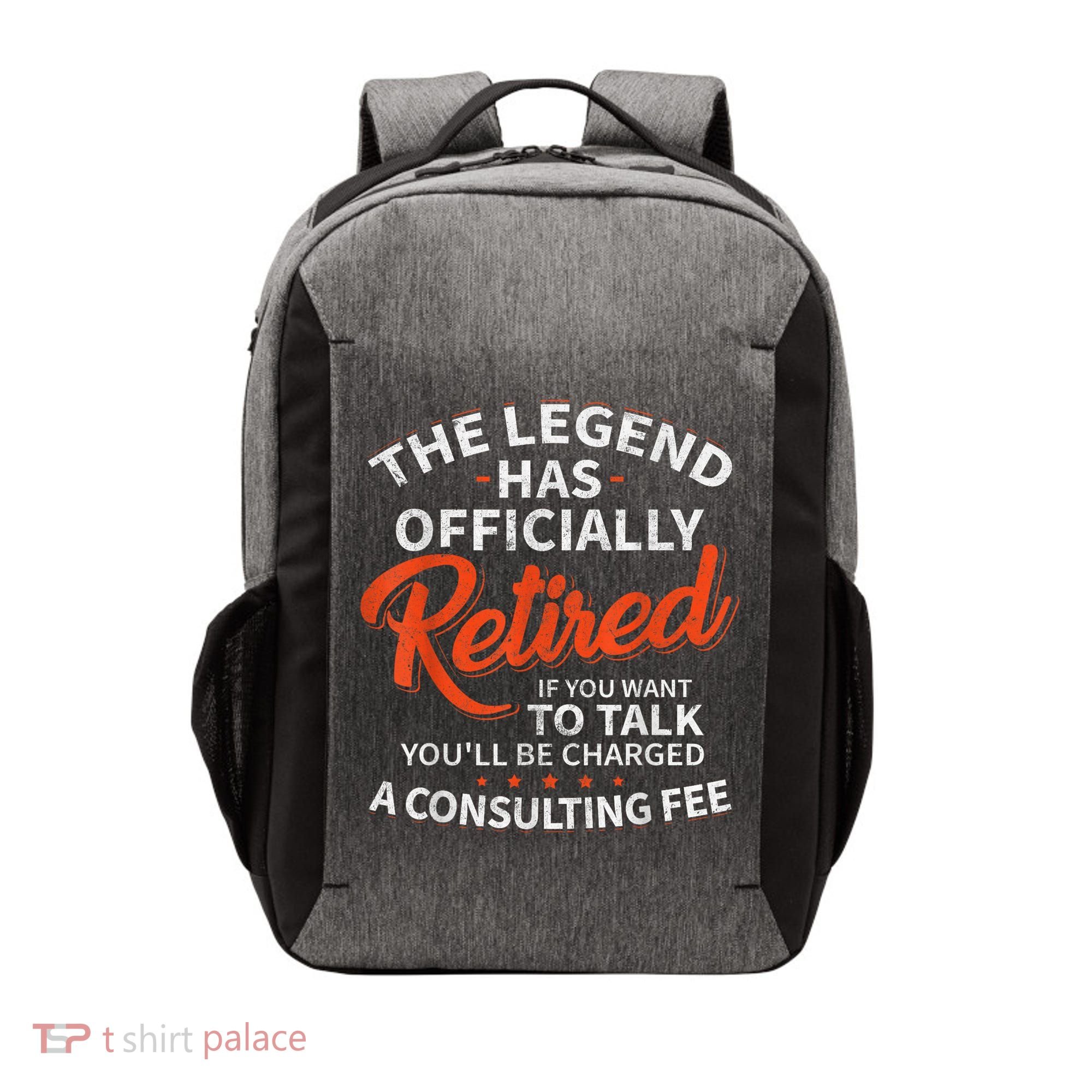 Legend Has Retired Men S Party Vector Backpack