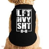 Lft Hvy Sht Lift Heavy Gym Workout Funny Gift Doggie Tank thumb 0