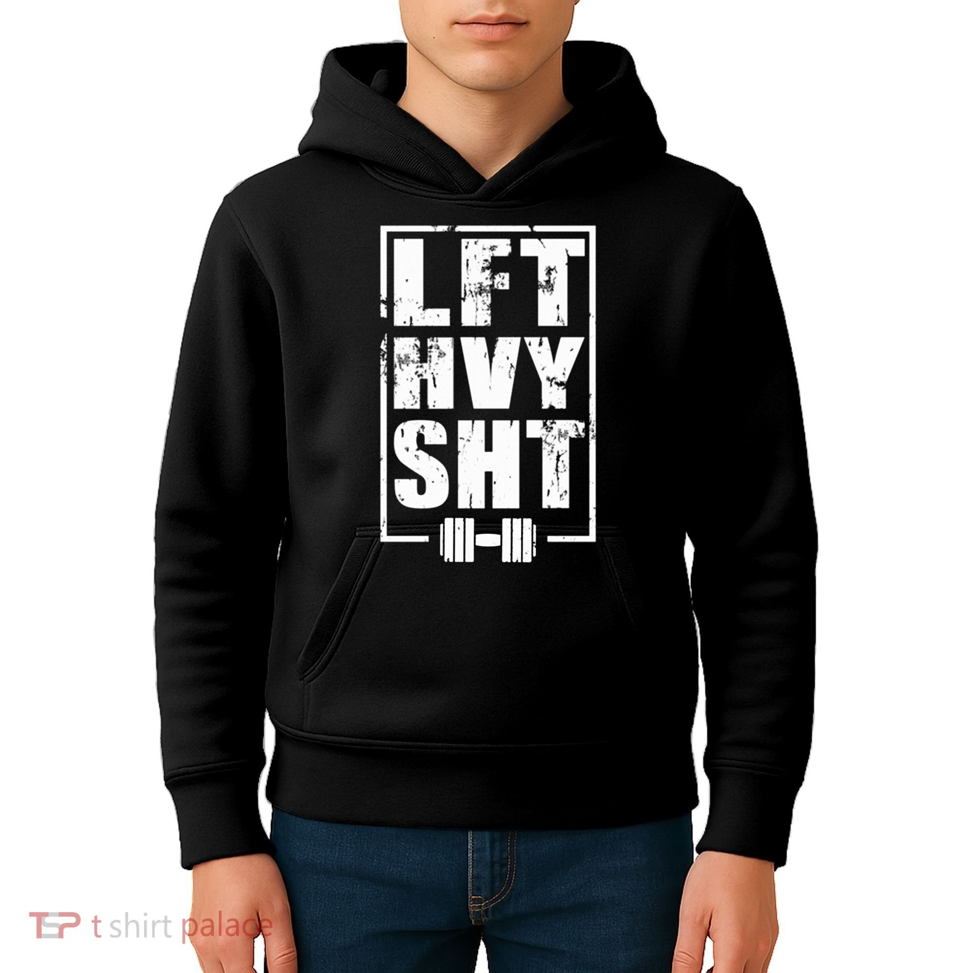 Lft Hvy Sht Lift Heavy Gym Workout Funny Gift Kids Hoodie