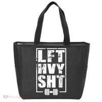 Lft Hvy Sht Lift Heavy Gym Workout Funny Gift Tote Bag thumb 0