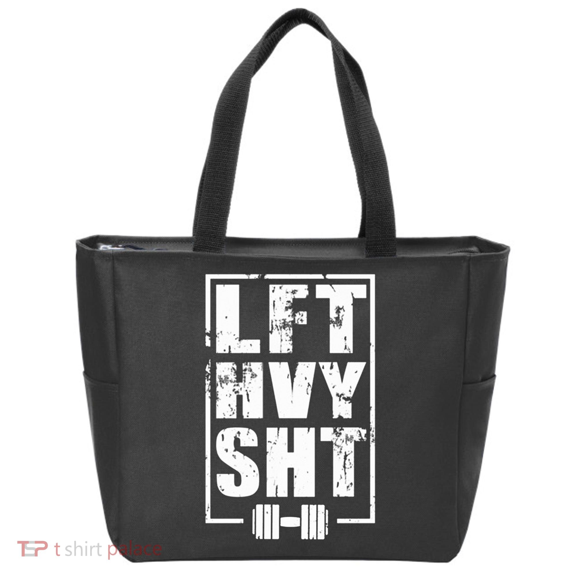 Lft Hvy Sht Lift Heavy Gym Workout Funny Gift Tote Bag