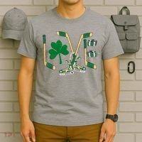 Love Hockey St Patrick's Day T-Shirt thumb 6