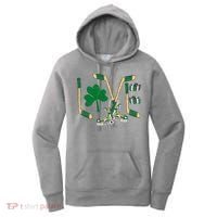 Love Hockey St Patrick's Day Women's Hoodie thumb 0