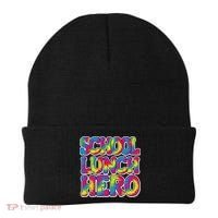Lunch Hero Squad Food Worker School Lunch Hero Tie Dye Beanie thumb 0