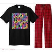 Lunch Hero Squad Food Worker School Lunch Hero Tie Dye Pajama Set thumb 0