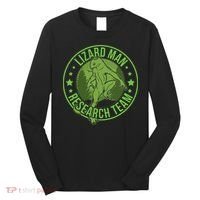 Lizardman Hide & Seek Research Team Champion Cryptid Long Sleeve Shirt thumb 0