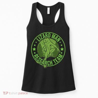 Lizardman Hide & Seek Research Team Champion Cryptid Women's Tank Top