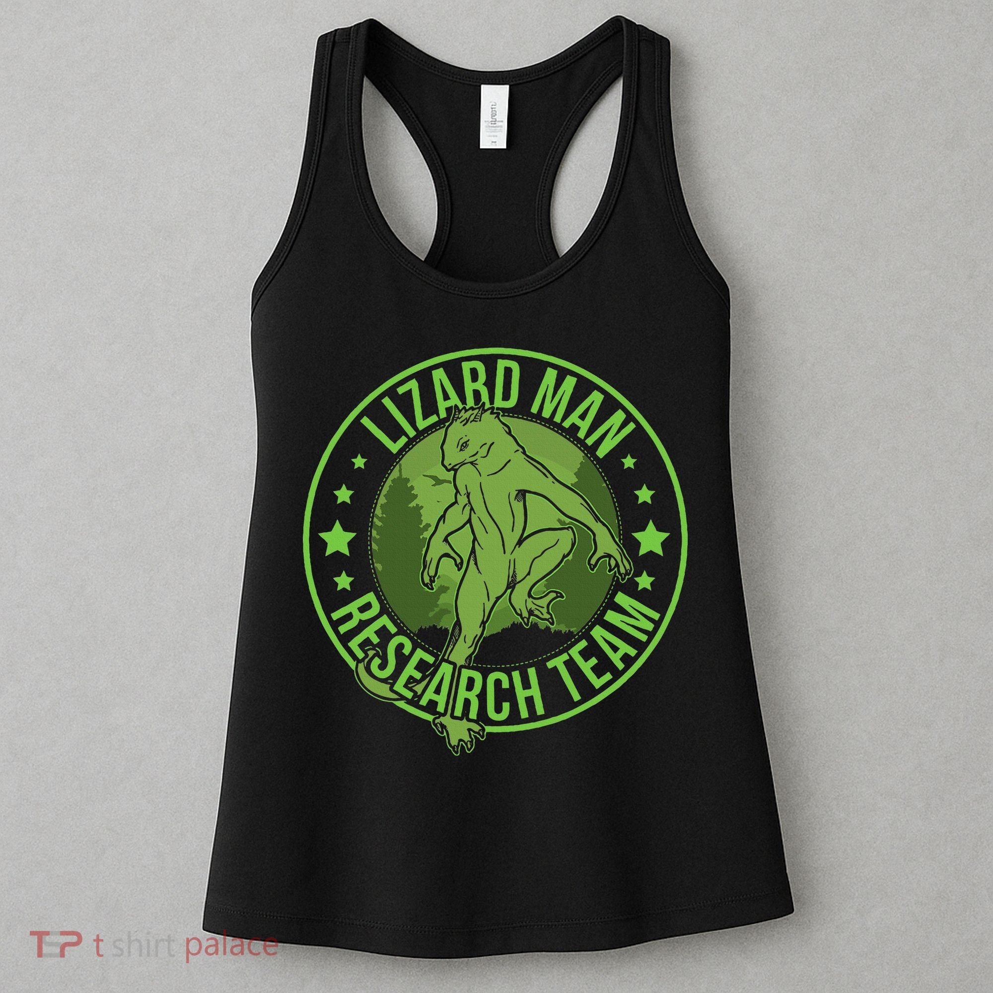 Lizardman Hide & Seek Research Team Champion Cryptid Women's Tank Top