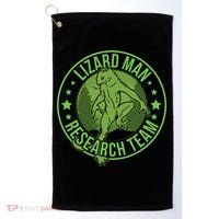 Lizardman Hide & Seek Research Team Champion Cryptid Golf Towel thumb 0
