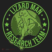 Lizardman Hide & Seek Research Team Champion Cryptid Golf Towel thumb 3