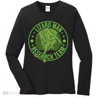 Lizardman Hide & Seek Research Team Champion Cryptid Women's Long Sleeve Shirt thumb 0