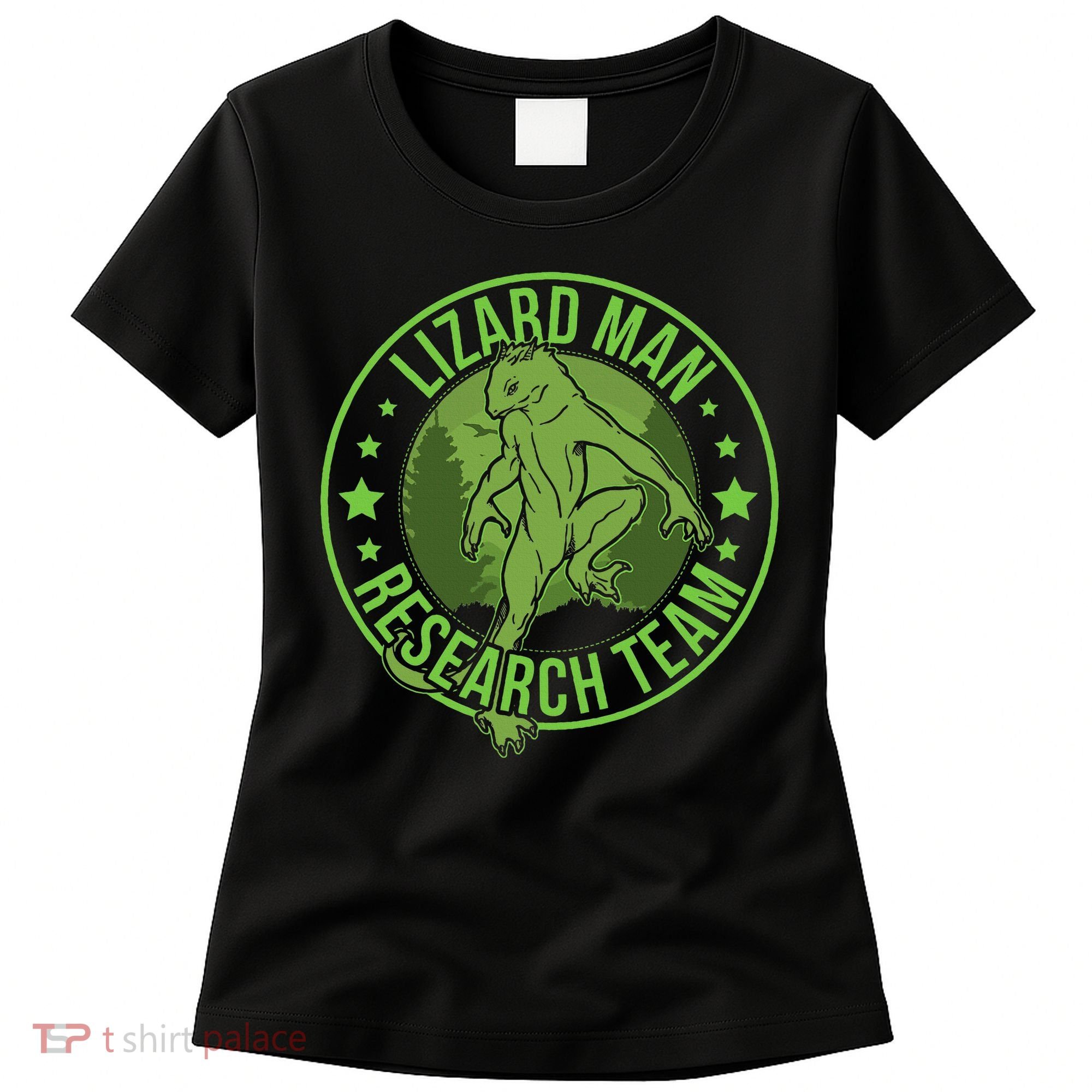 Lizardman Hide & Seek Research Team Champion Cryptid Women's T-Shirt