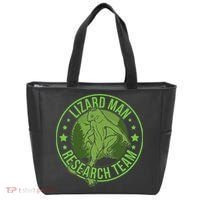 Lizardman Hide & Seek Research Team Champion Cryptid Tote Bag thumb 0