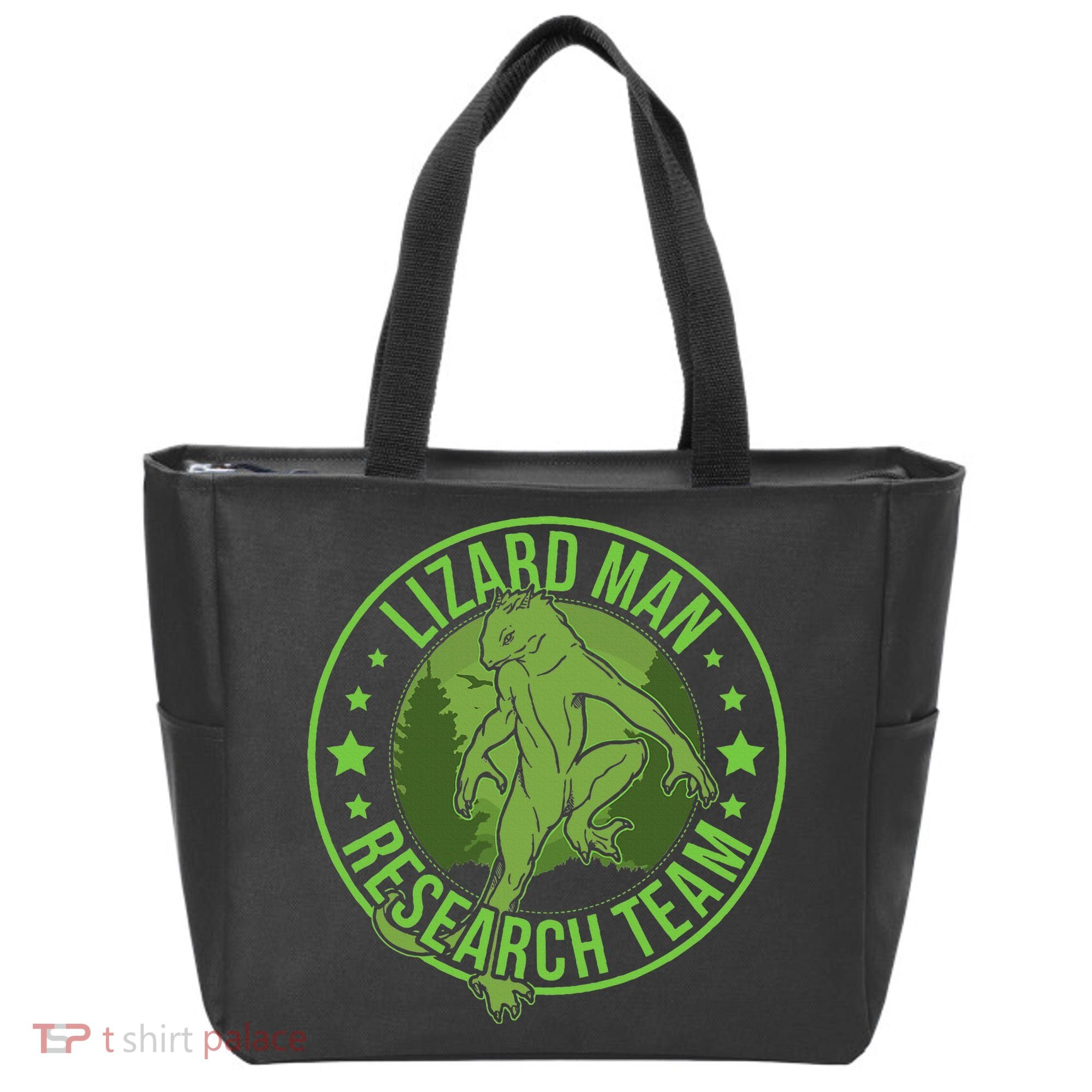 Lizardman Hide & Seek Research Team Champion Cryptid Tote Bag