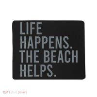 Life Happens The Beach Helps Mousepad thumb 0