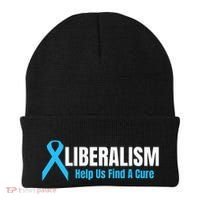 Liberalism Help Us Find A Cure T For Conservatives Beanie thumb 0