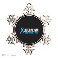 Liberalism Help Us Find A Cure T For Conservatives Ornament thumb 0